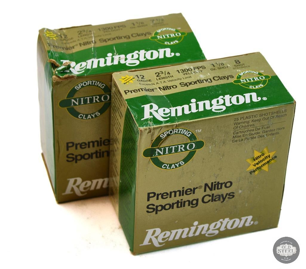 2 Boxes Remington Premier Nitro Sporting Clays 12ga 2-3/4in Shotgun Ammunition - 50rds (1 of 3)