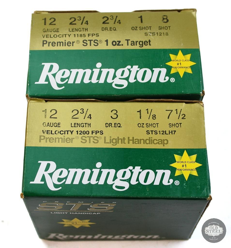 2 Boxes Remington Premier STS 12ga Ammunition - 50rds - 2