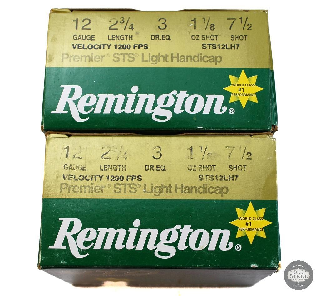 2 Boxes Remington Premier STS 12ga Ammunition - 50rds - 2