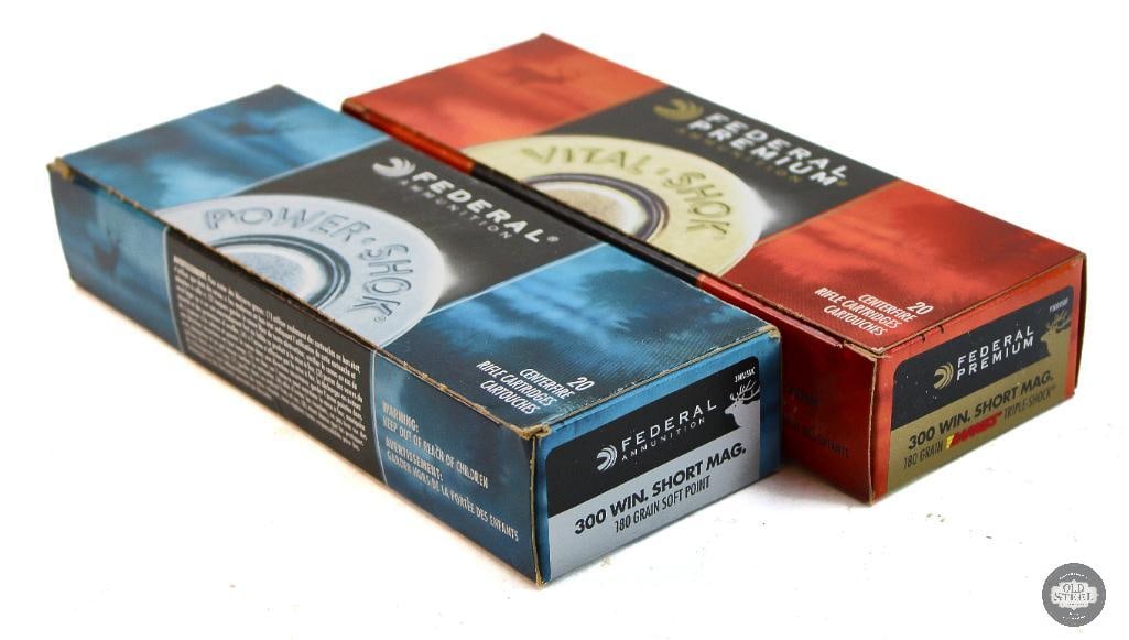 2 Boxes Federal 300 WSM 180gr Ammunition - 40rds (1 of 1)