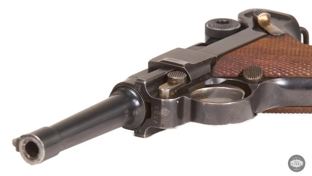 DWM Luger .30 Luger C&R All Matching 4" Barrel w/ Holster & Non-Matching Stock - 11