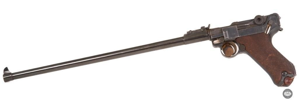 DWM Luger Carbine .30 Luger C&R 16" Barrel Ladder Sight w/ Shoulder Stock - 8