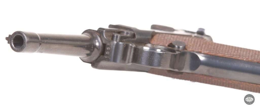 Mauser 42 Code Luger 9mm C&R Mfg 1940 Waffenamt 4 Inch Barrel - 11