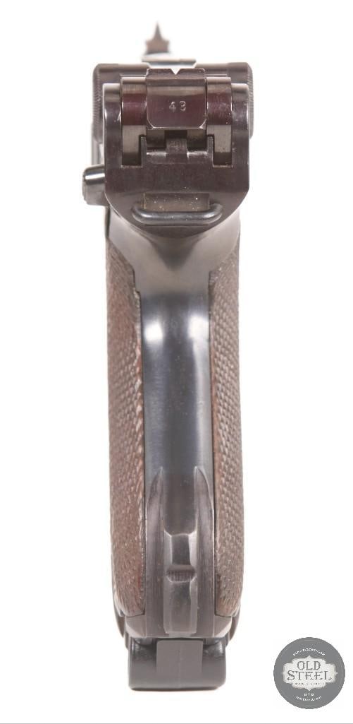 Mauser 42 Code Luger 9mm C&R Mfg 1940 Waffenamt 4 Inch Barrel - 12