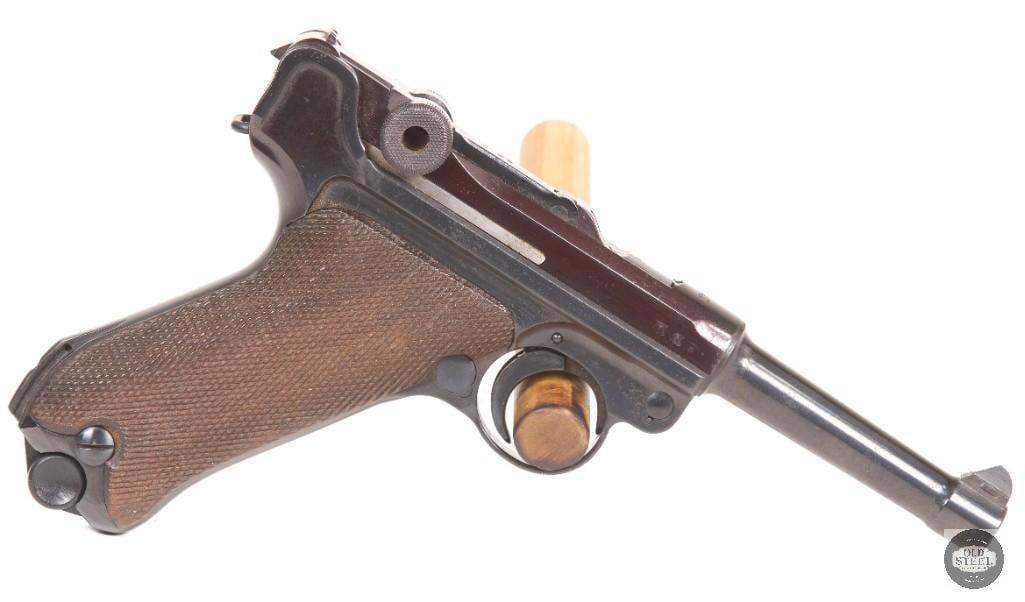 Mauser 42 Code Luger 9mm C&R Mfg 1940 Waffenamt 4 Inch Barrel - 4