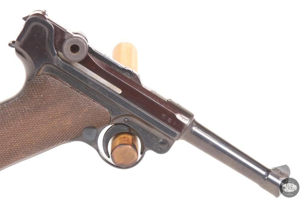 Mauser 42 Code Luger 9mm C&R Mfg 1940 Waffenamt 4 Inch Barrel - 6