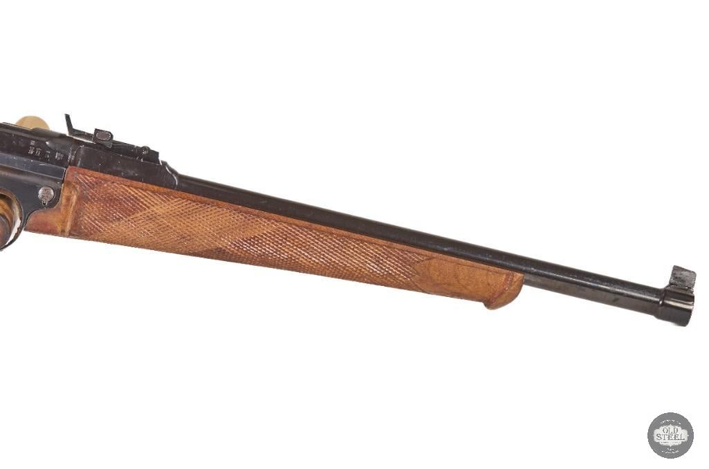 DWM Luger Artillery 30 Luger C&R 12" Barrel Ladder Sight Mfg 1917 - 6