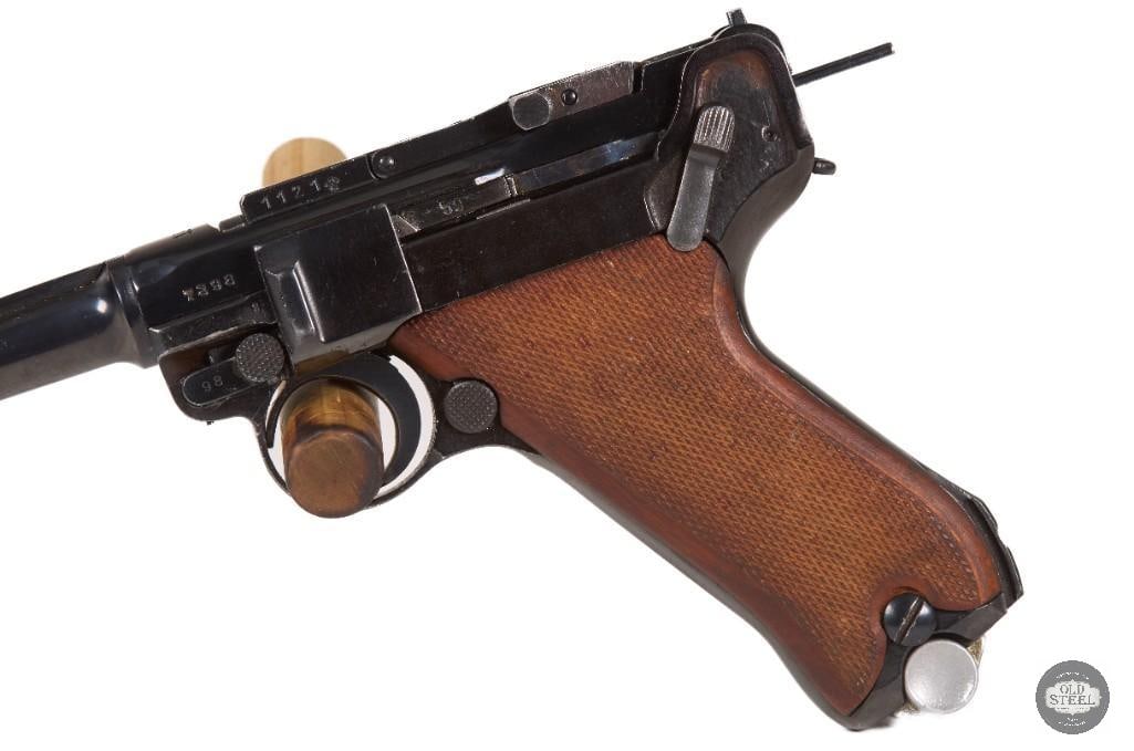 DWM Luger 1918 .30 Luger C&R w/ Erma .22LR Conversion Unit - 2