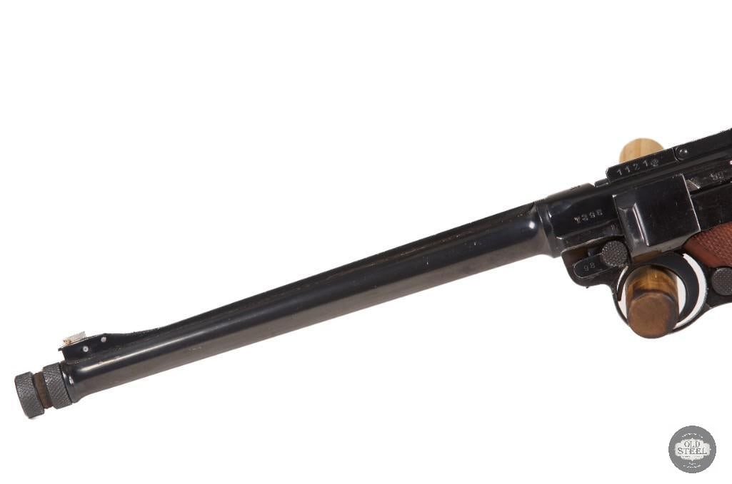 DWM Luger 1918 .30 Luger C&R w/ Erma .22LR Conversion Unit - 3
