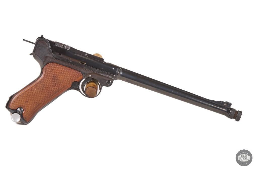 DWM Luger 1918 .30 Luger C&R w/ Erma .22LR Conversion Unit - 4