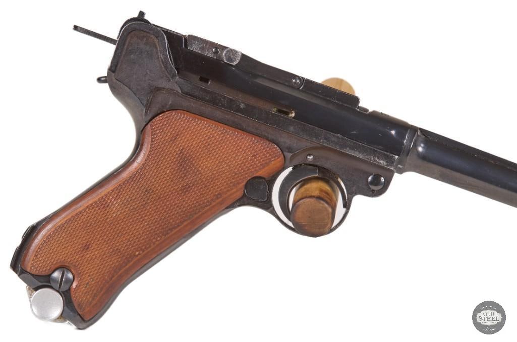 DWM Luger 1918 .30 Luger C&R w/ Erma .22LR Conversion Unit - 5