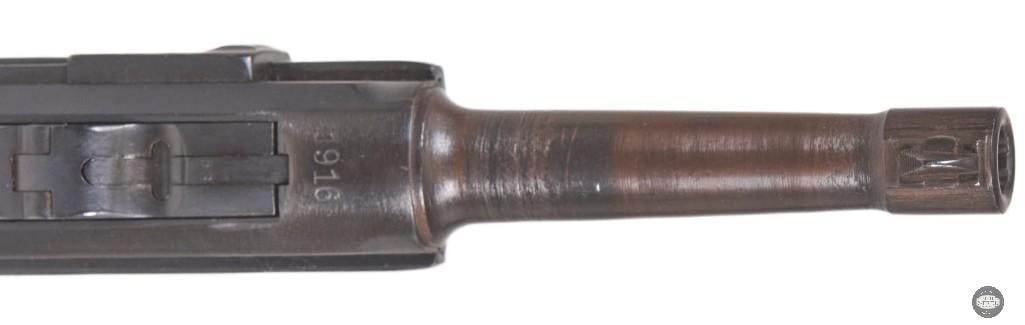 DWM Luger 9mm C&R Mfg 1916 4" All Matching w/ Holster - 13