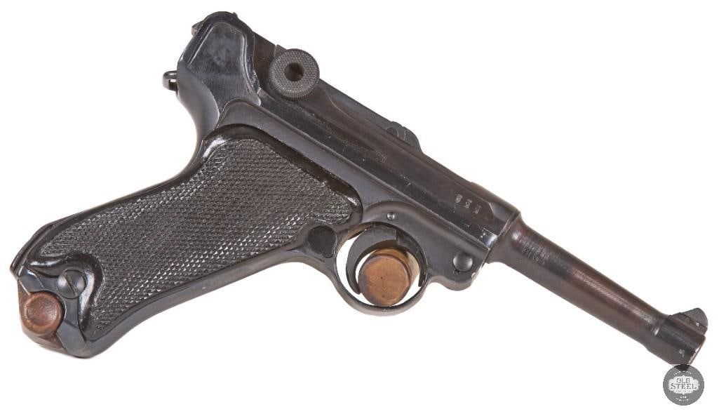 DWM Luger 9mm C&R Mfg 1916 4" All Matching w/ Holster - 2