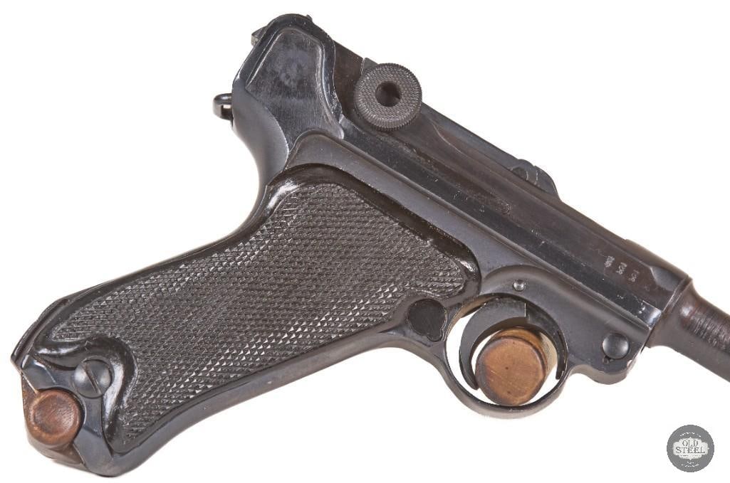 DWM Luger 9mm C&R Mfg 1916 4" All Matching w/ Holster - 3