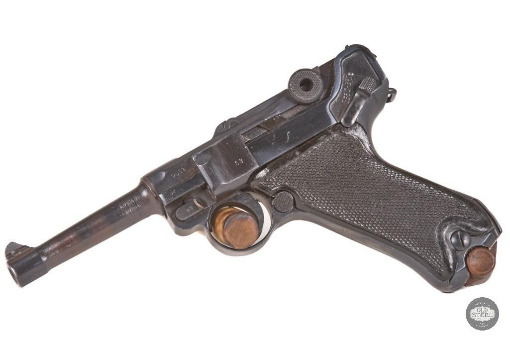 DWM Luger 9mm C&R Mfg 1916 4" All Matching w/ Holster - 5