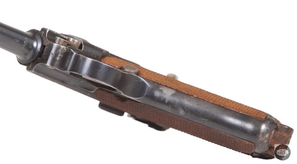 DWM Luger 30 Luger WWI German Pistol Stock Lug C&R Toggle Lock - 11