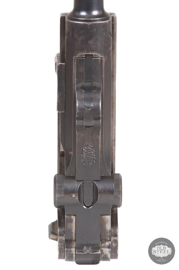 DWM Luger 30 Luger WWI German Pistol Stock Lug C&R Toggle Lock - 8