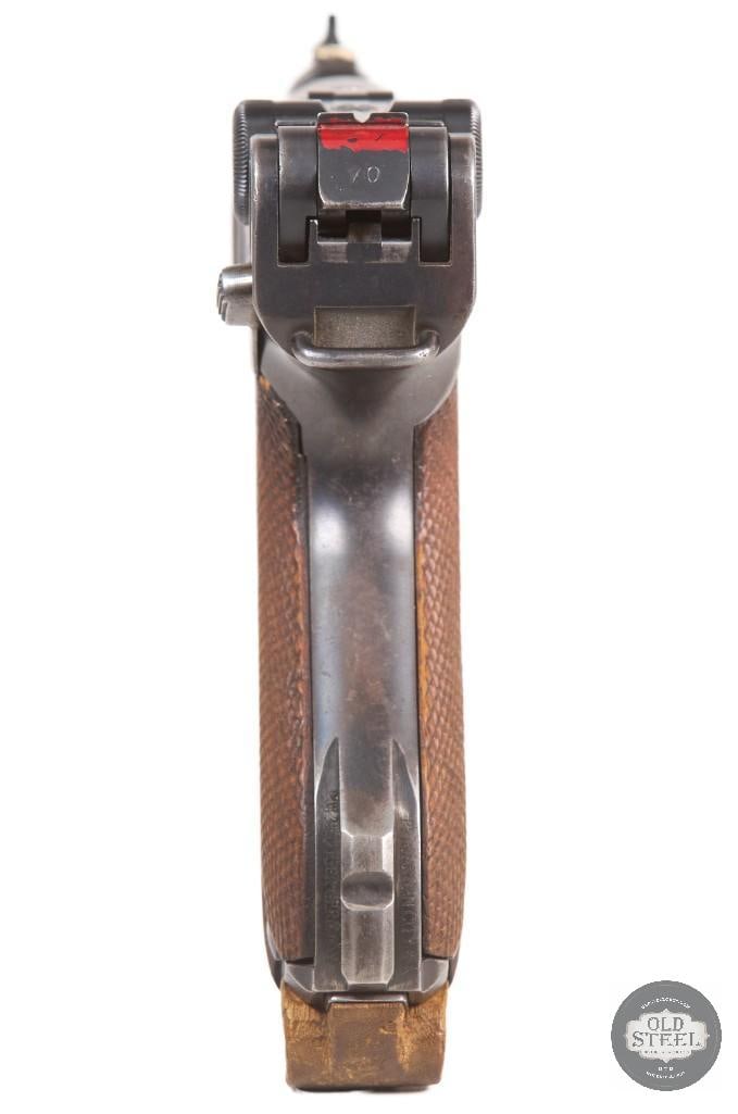 DWM Luger 30 Luger WWI German Matching Numbers Wood Grips C&R - 10