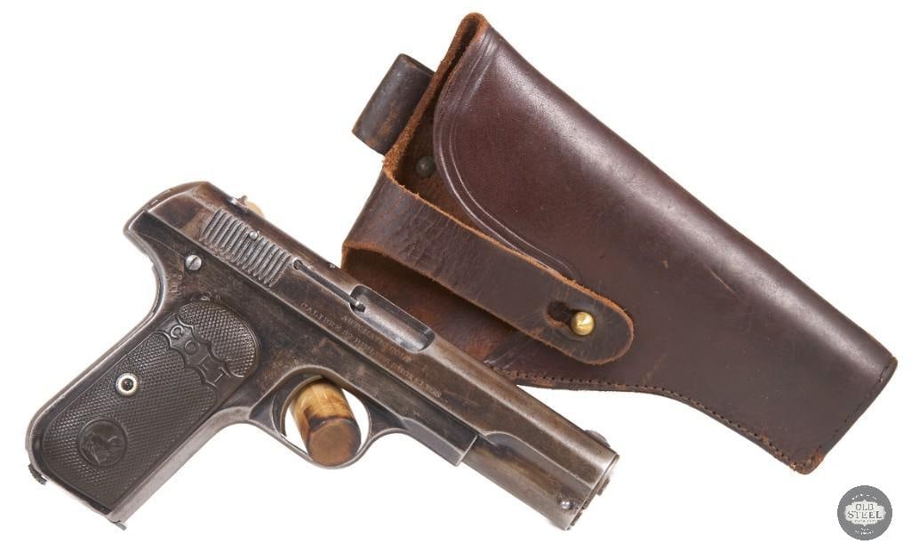 Colt 1903 Pocket Hammerless .32 ACP MFG 1905 C&R Blued Holster Letter - 2