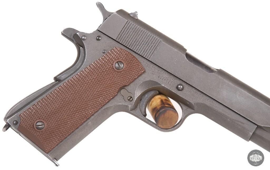 Remington Rand M1911A1 45 ACP MFG 1944 C&R WW2 WWII Complete Rig - 3