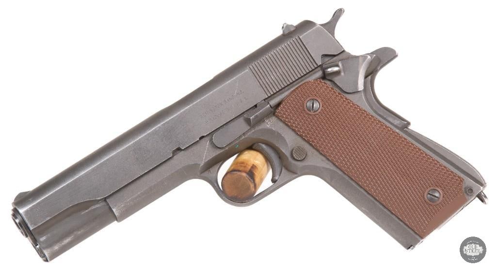 Remington Rand M1911A1 45 ACP MFG 1944 C&R WW2 WWII Complete Rig - 5