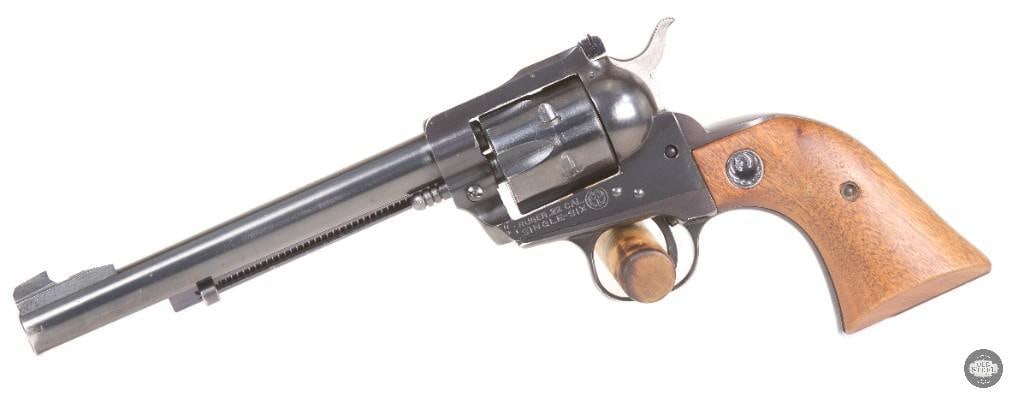 Ruger Single Six .22 Cal Revolver 6.5" Barrel w/ Leather Holster - 2