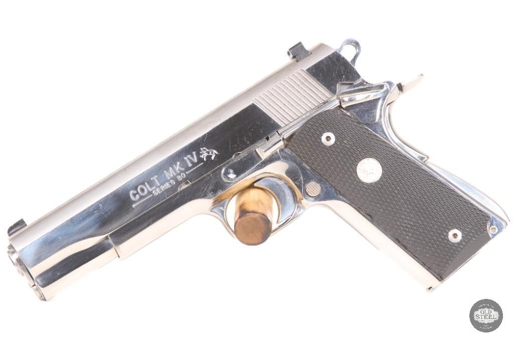 Colt 1911 MK IV Series 80 Government Model 45 ACP MFG 1997 W/ 2 Mags - 2