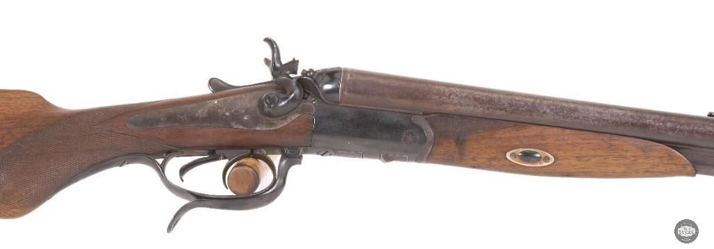 Inman Meffert Suhl Combination Gun 16 Ga Drilling Rifle Barrel 27" - 3