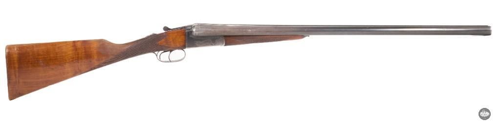 Gorosabel Spain SxS 12 Ga Shotgun 1970 Ejector 27" w/ Case - 2