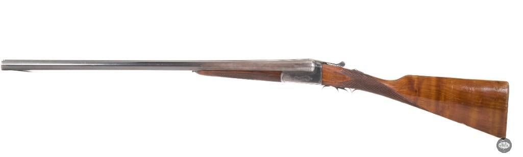 Gorosabel Spain SxS 12 Ga Shotgun 1970 Ejector 27" w/ Case - 6