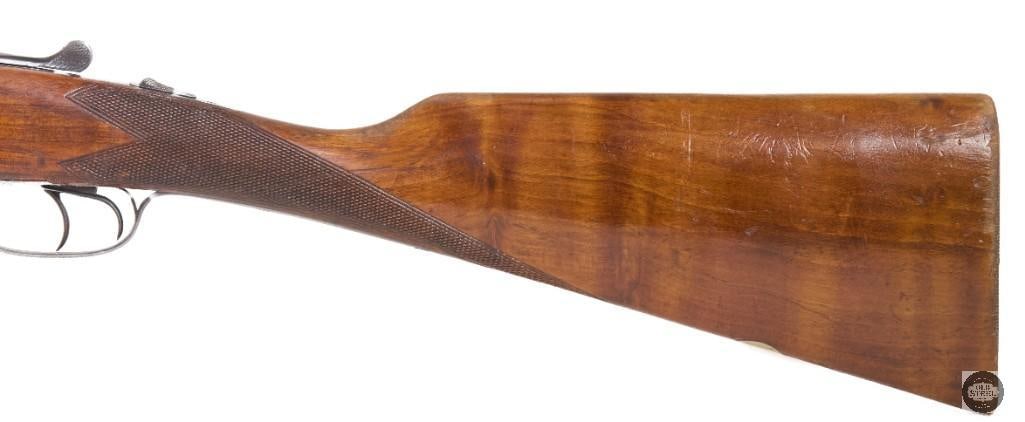 Gorosabel Spain SxS 12 Ga Shotgun 1970 Ejector 27" w/ Case - 7