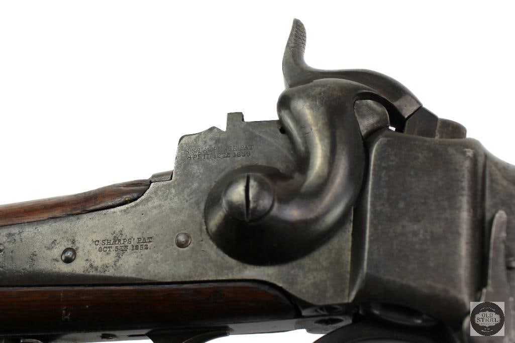 Sharps Model 1859 .50 Cal Civil War Carbine Antique 20.5" Barrel - 10