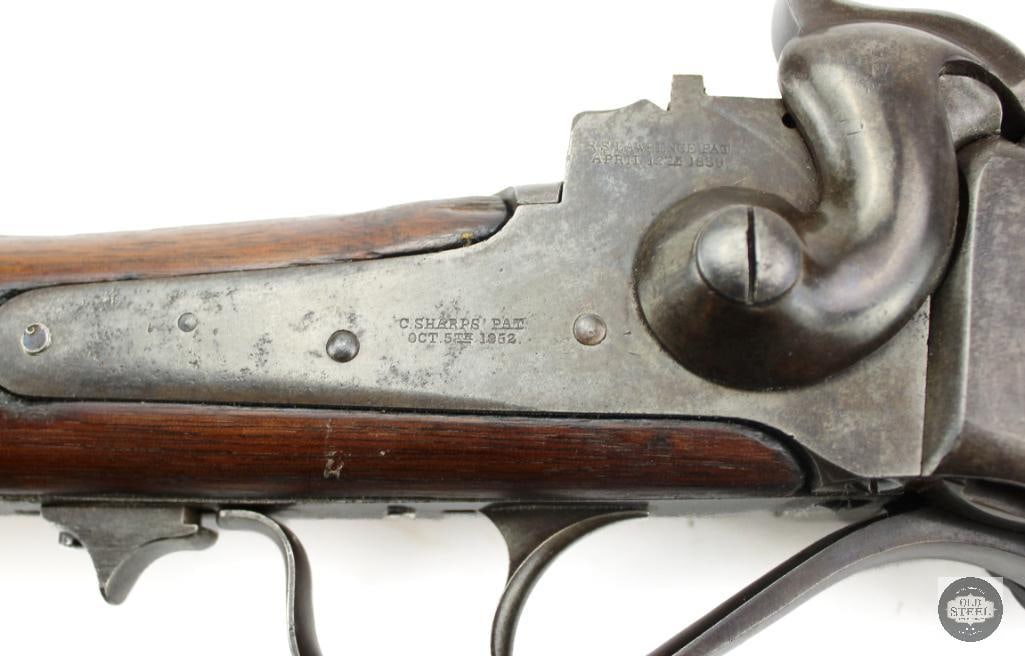 Sharps Model 1859 .50 Cal Civil War Carbine Antique 20.5" Barrel - 9