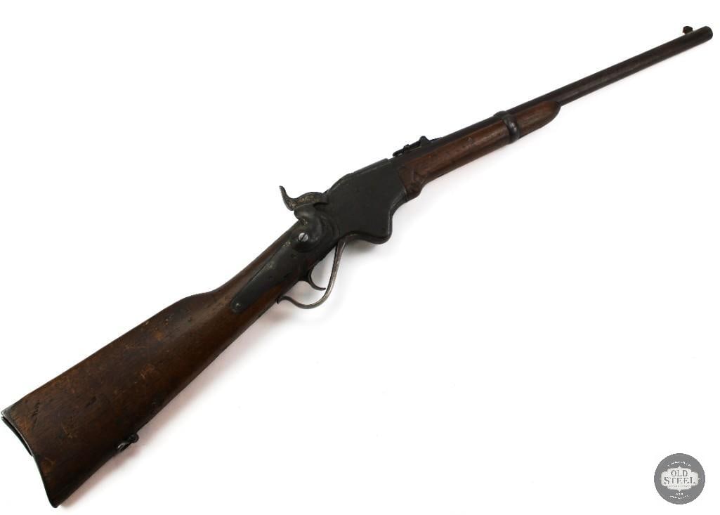 Spencer Saddle Ring Carbine .56-50 Civil War Antique Works Great: This Spencer Saddle Ring Carbine is chambered in .56-50 Spencer and retains its original magazine tube. The carbine is in functional mechanical condition and operates as intended. The stock features p