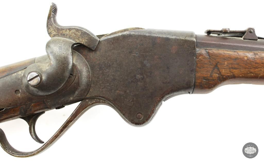Spencer Saddle Ring Carbine .56-50 Civil War Antique Works Great - 5