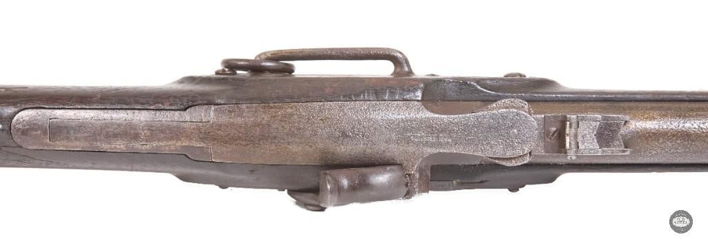 Rare J.H. Merrill Civil War Saddle Ring Carbine .54 Cal Antique - 12