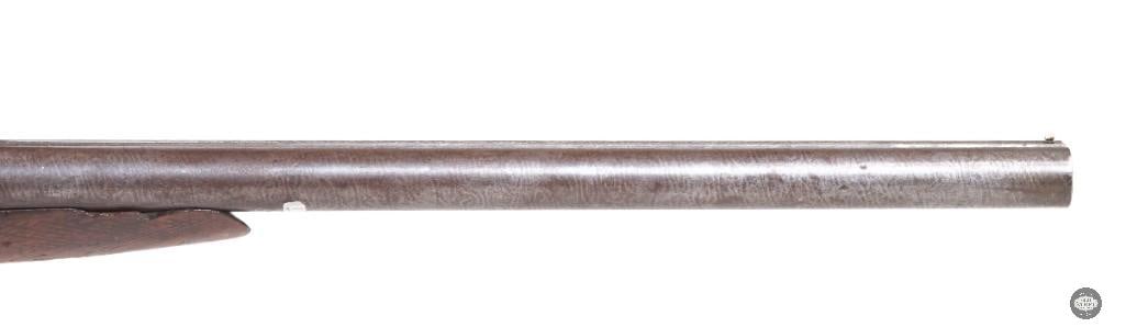 Wells Fargo Marked Antique Moore SxS 12 Ga Shotgun Damascus 20" - 4