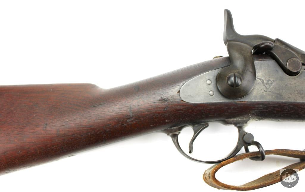 Springfield Model 1873 Trapdoor .45-70 MFG 1878 Antique Military Rifle W/ Sling - 4
