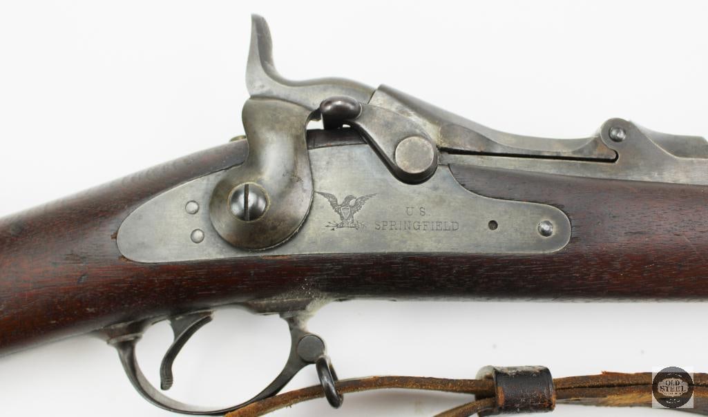 Springfield Model 1873 Trapdoor .45-70 MFG 1878 Antique Military Rifle W/ Sling - 5