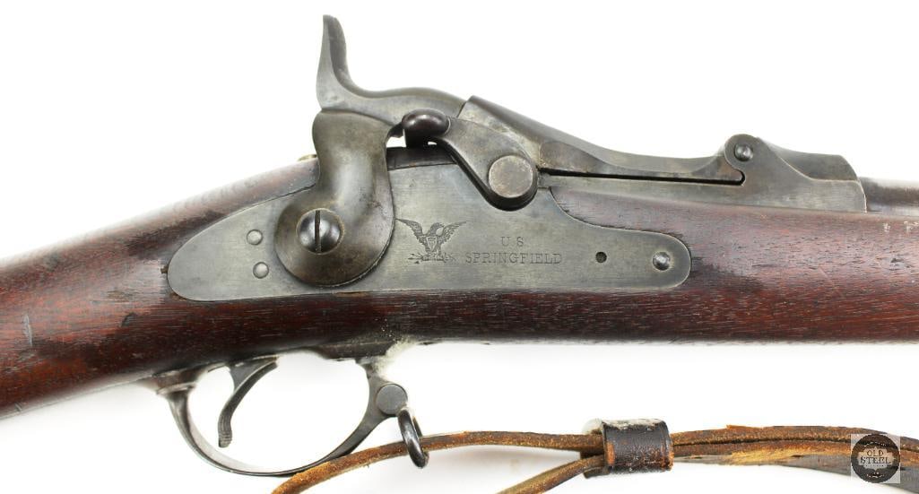Springfield Model 1873 Trapdoor .45-70 MFG 1878 Antique Military Rifle W/ Sling - 6