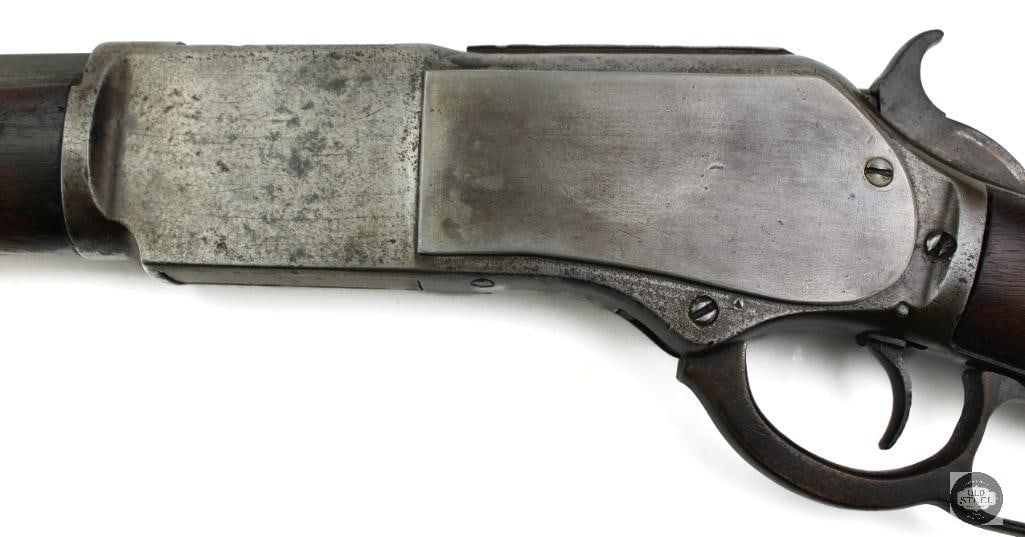 Winchester Model 1876 Octagon Barrel Lever Action Rifle Antique - 11
