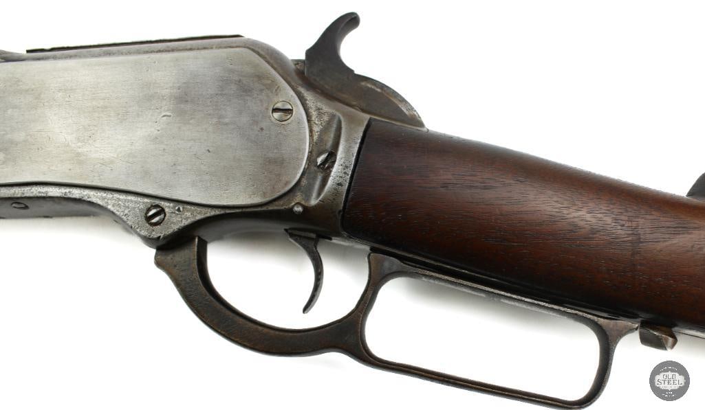 Winchester Model 1876 Octagon Barrel Lever Action Rifle Antique - 12