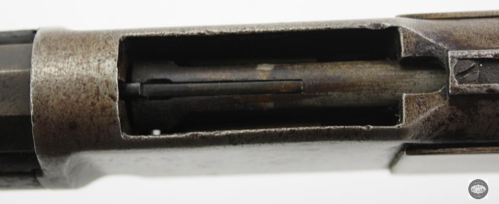 Winchester Model 1876 Octagon Barrel Lever Action Rifle Antique - 16