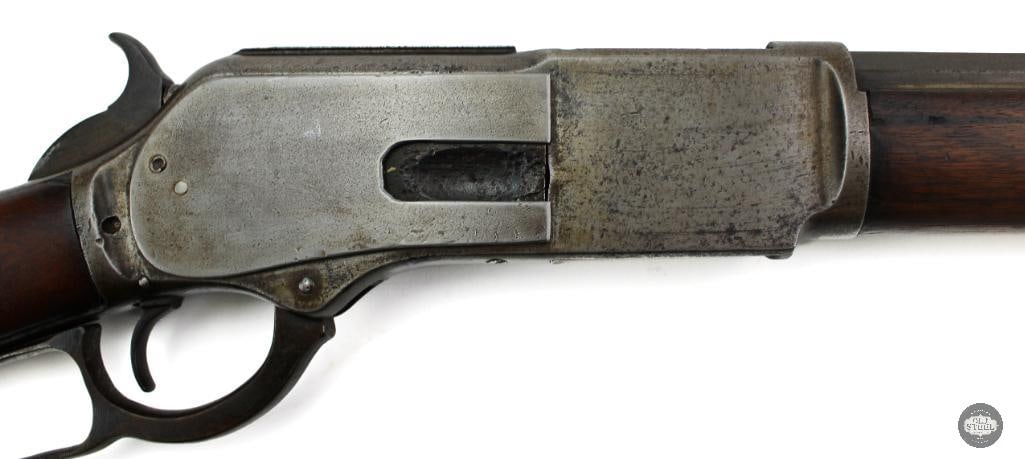 Winchester Model 1876 Octagon Barrel Lever Action Rifle Antique - 5