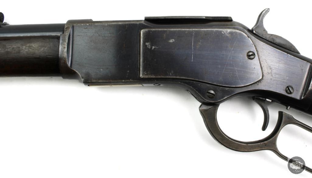 Beautiful Winchester Model 1873 .44 WCF MFG 1900 Lever Action Rifle Antique - 11