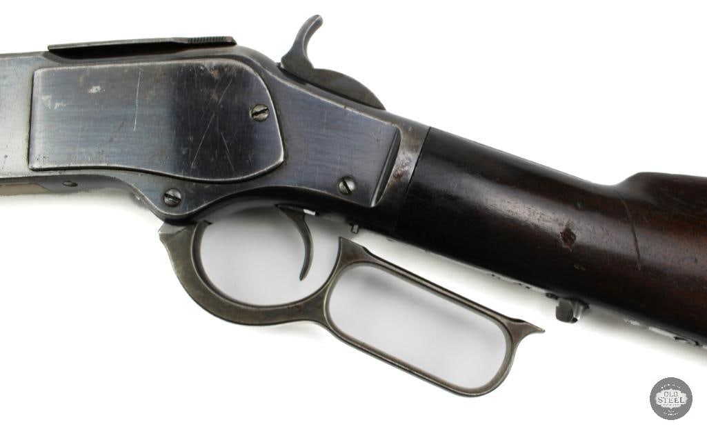 Beautiful Winchester Model 1873 .44 WCF MFG 1900 Lever Action Rifle Antique - 12