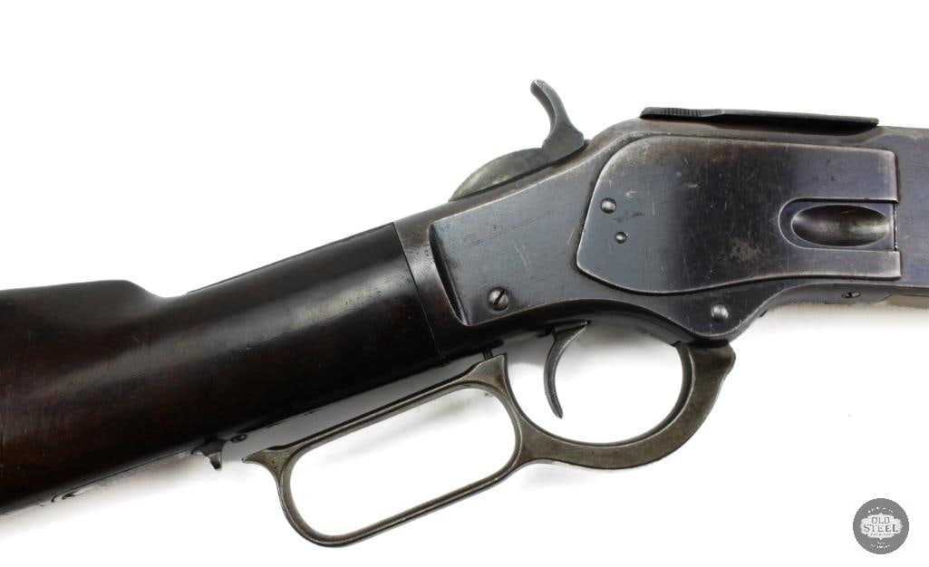 Beautiful Winchester Model 1873 .44 WCF MFG 1900 Lever Action Rifle Antique - 4