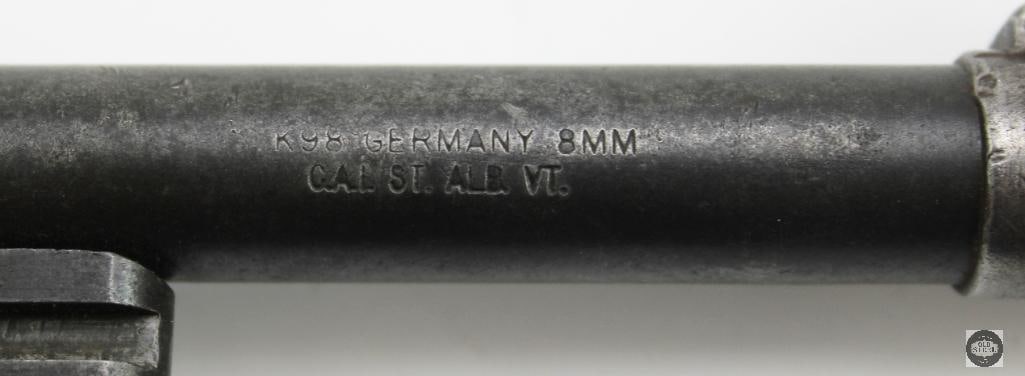 K98k Mauser-Werke Berlin-Borsigwalde S/243 1937 8mm Mauser C&R Pre WWII Rifle - 13