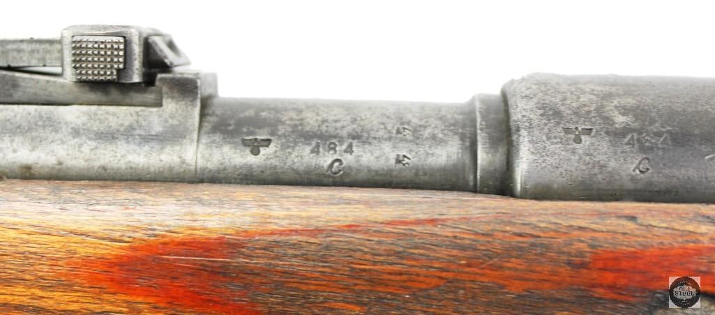 WW2 JP Sauer ce 41 K98k 8mm Mauser C&R Rifle Waffenamt Marked - 17