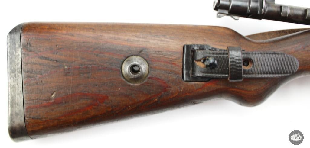 WW2 JP Sauer ce 41 K98k 8mm Mauser C&R Rifle Waffenamt Marked - 3